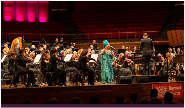 Image - New Zealand Symphony Orchestra’s ‘Beyond Words’ concert in Wellington taken from the audience