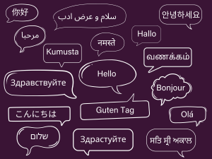Hello in different languages final